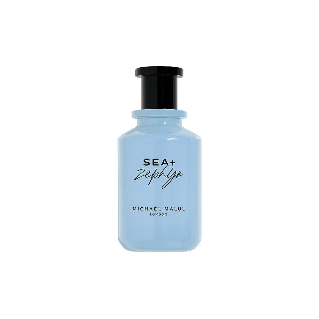 Michael Malul Sea + Zephyr Eau de Parfum for Men 3.4 Ounce