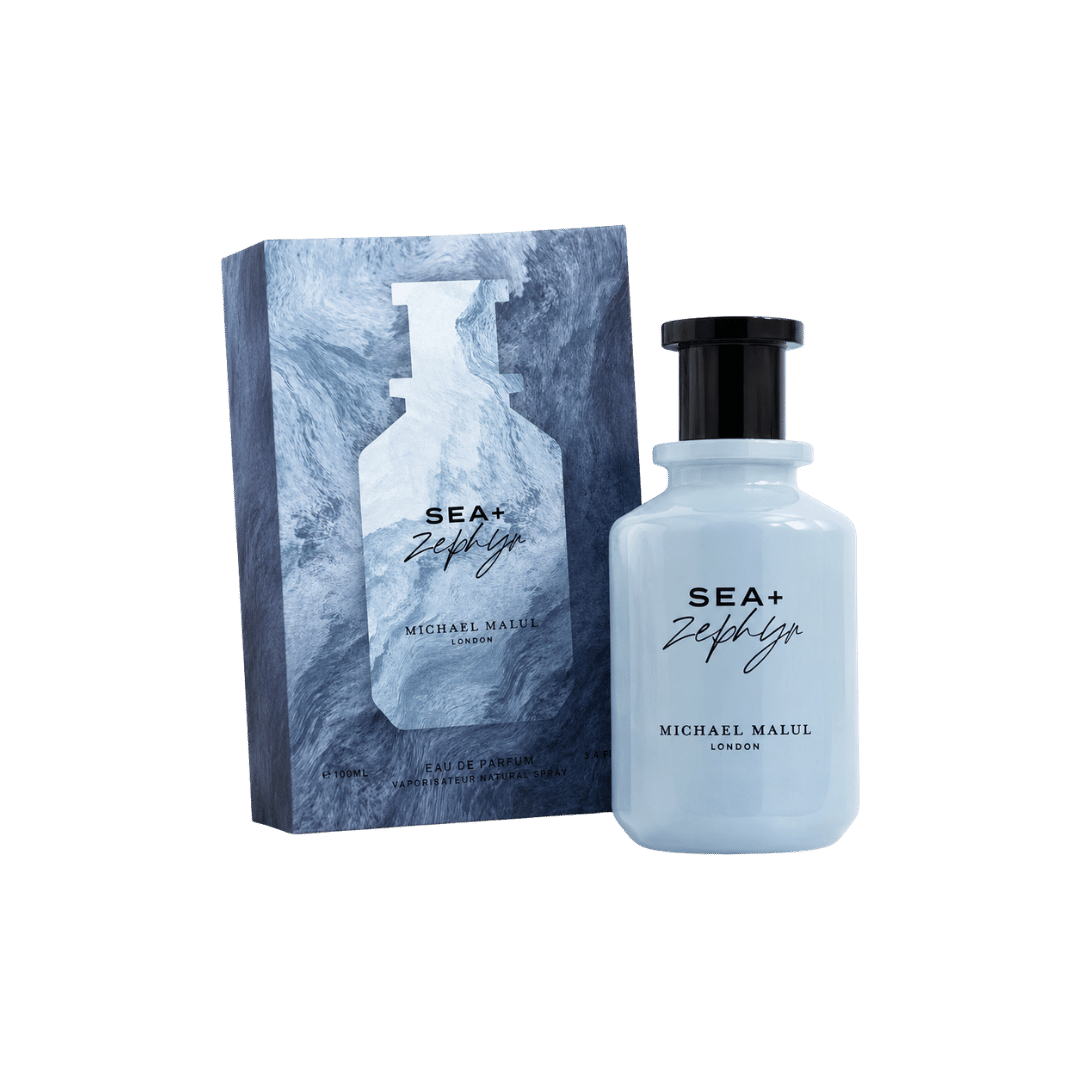 Michael Malul Sea + Zephyr Eau de Parfum for Men 3.4 Ounce
