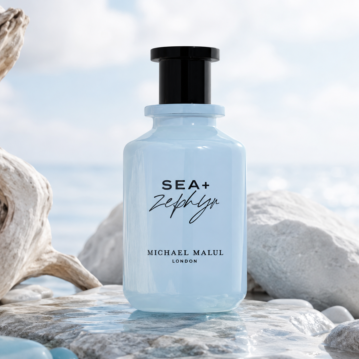 Michael Malul Sea + Zephyr Eau de Parfum for Men 3.4 Ounce