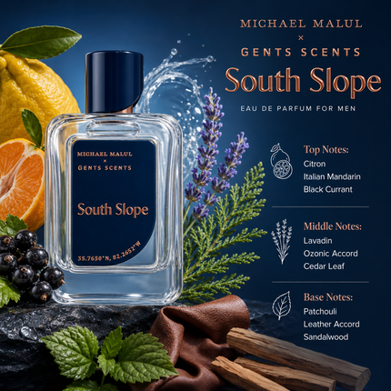 Michael Malul South Slope Eau de Parfum for Men 3.4 Ounce