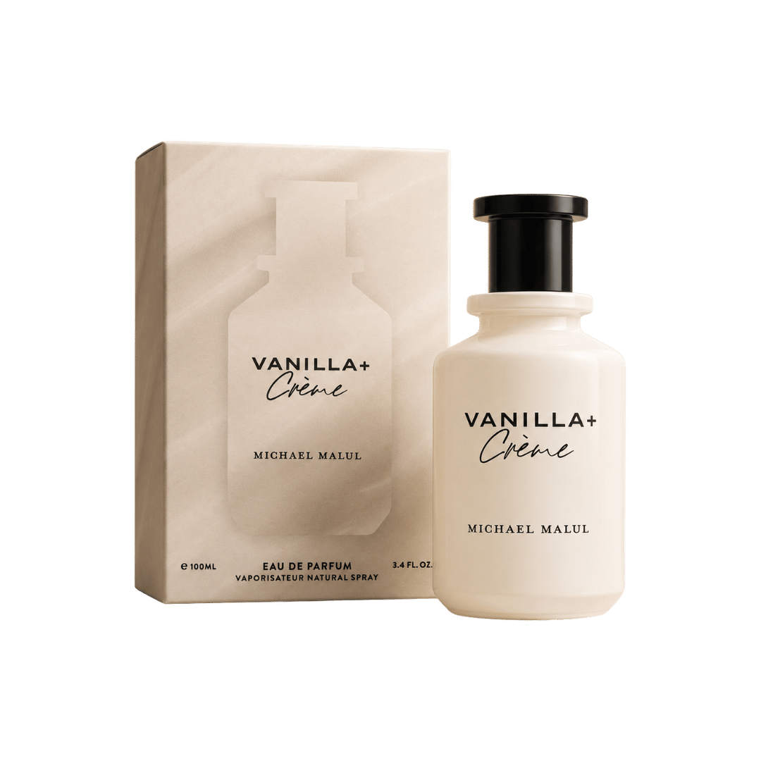 Michael Malul Vanilla + Crème Eau de Parfum for Women 3.4 Ounce
