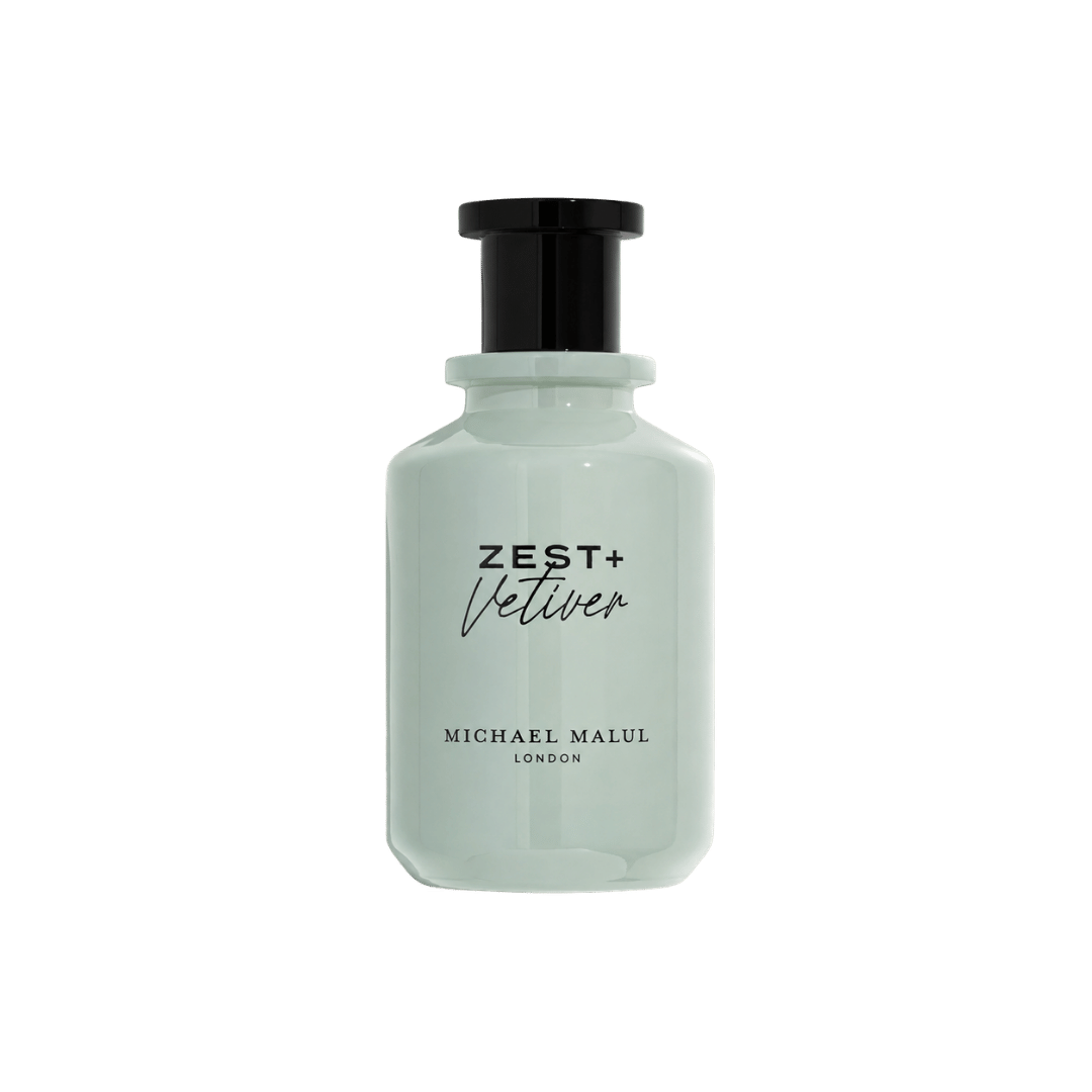 Michael Malul Zest + Vetiver Eau de Parfum for Men 3.4 Ounce