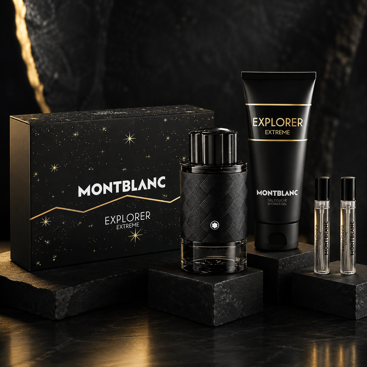 Mont Blanc Explorer Extreme 4-Piece Gift Set for Men