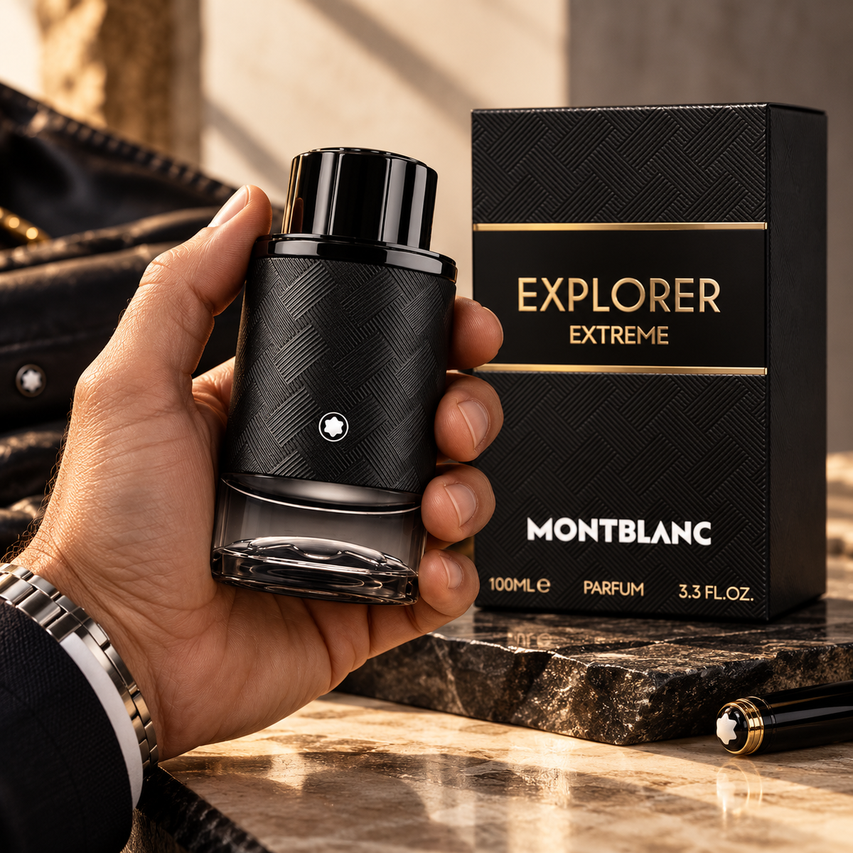 Mont Blanc Explorer Extreme Parfum for Men 3.3 Ounce