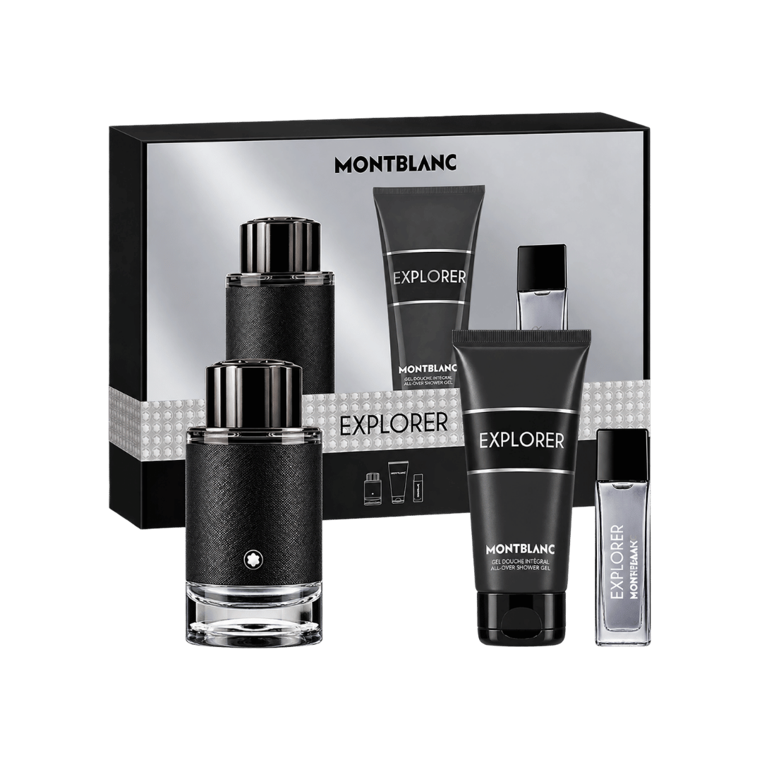 Mont Blanc Explorer 3-Piece Gift Set for Men