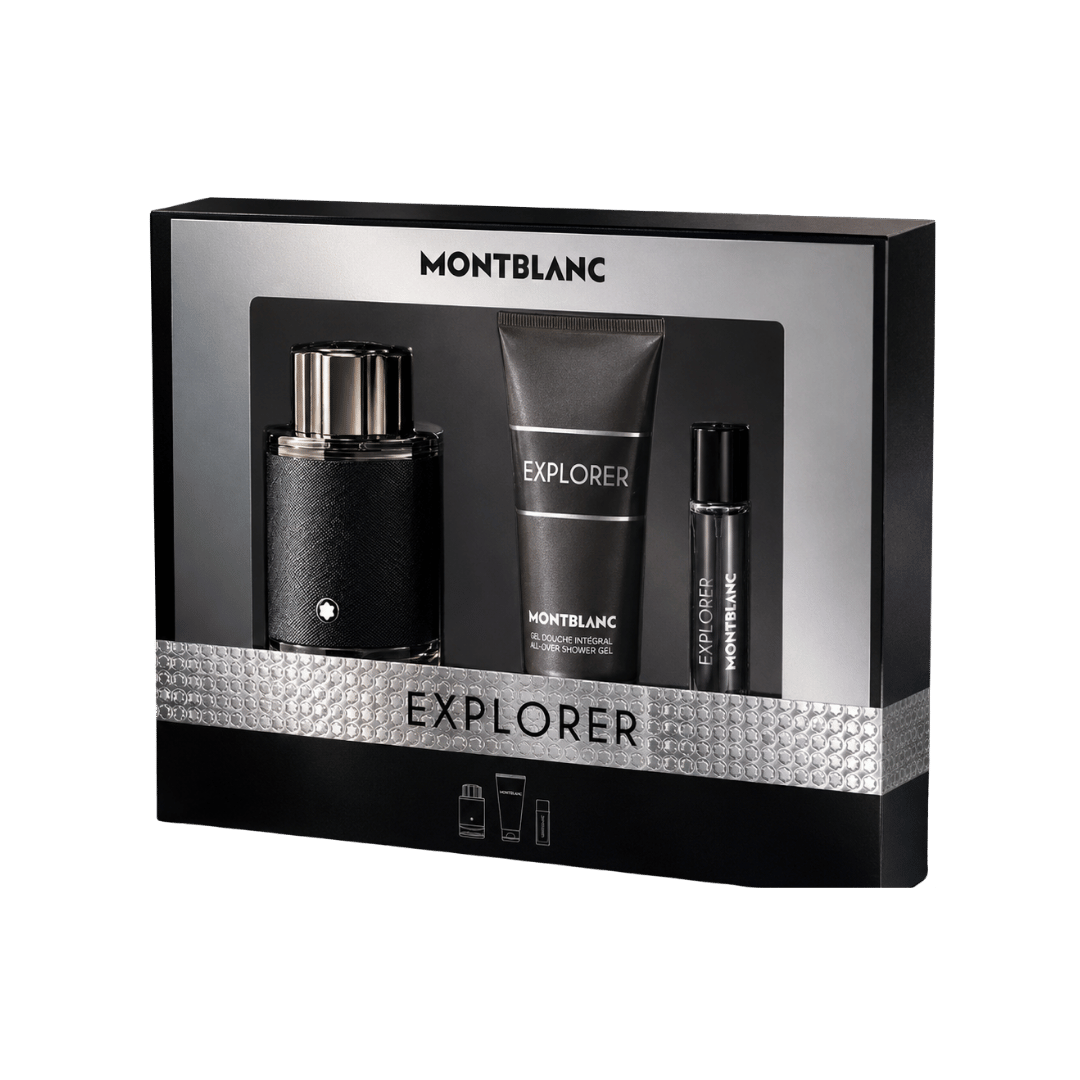 Mont Blanc Explorer 3-Piece Gift Set for Men