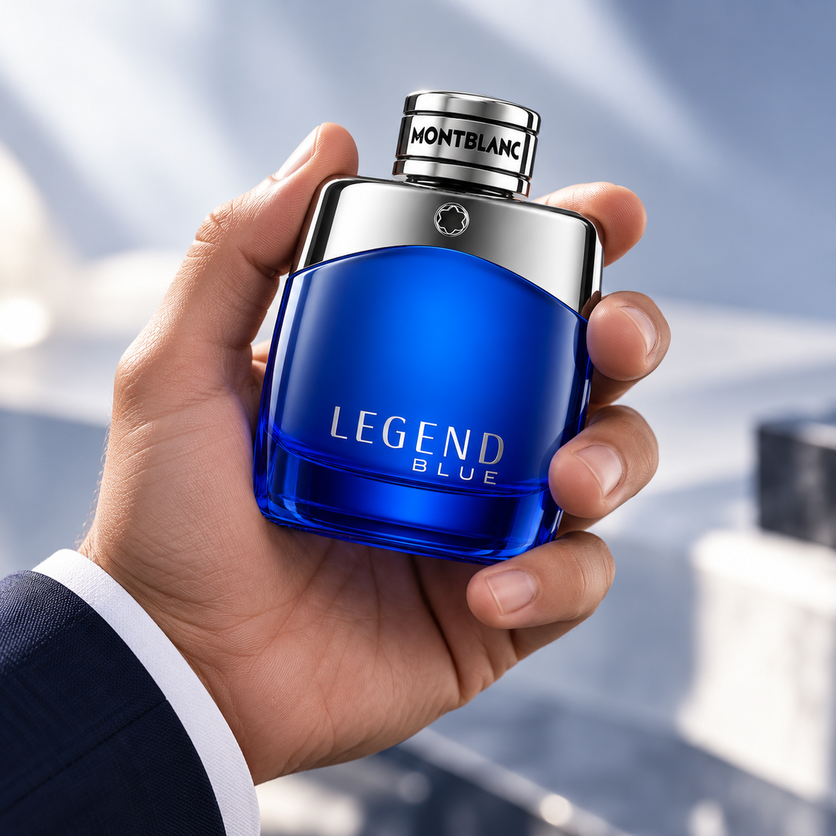 Mont Blanc Legend Blue Eau de Parfum for Men 3.3 Ounce
