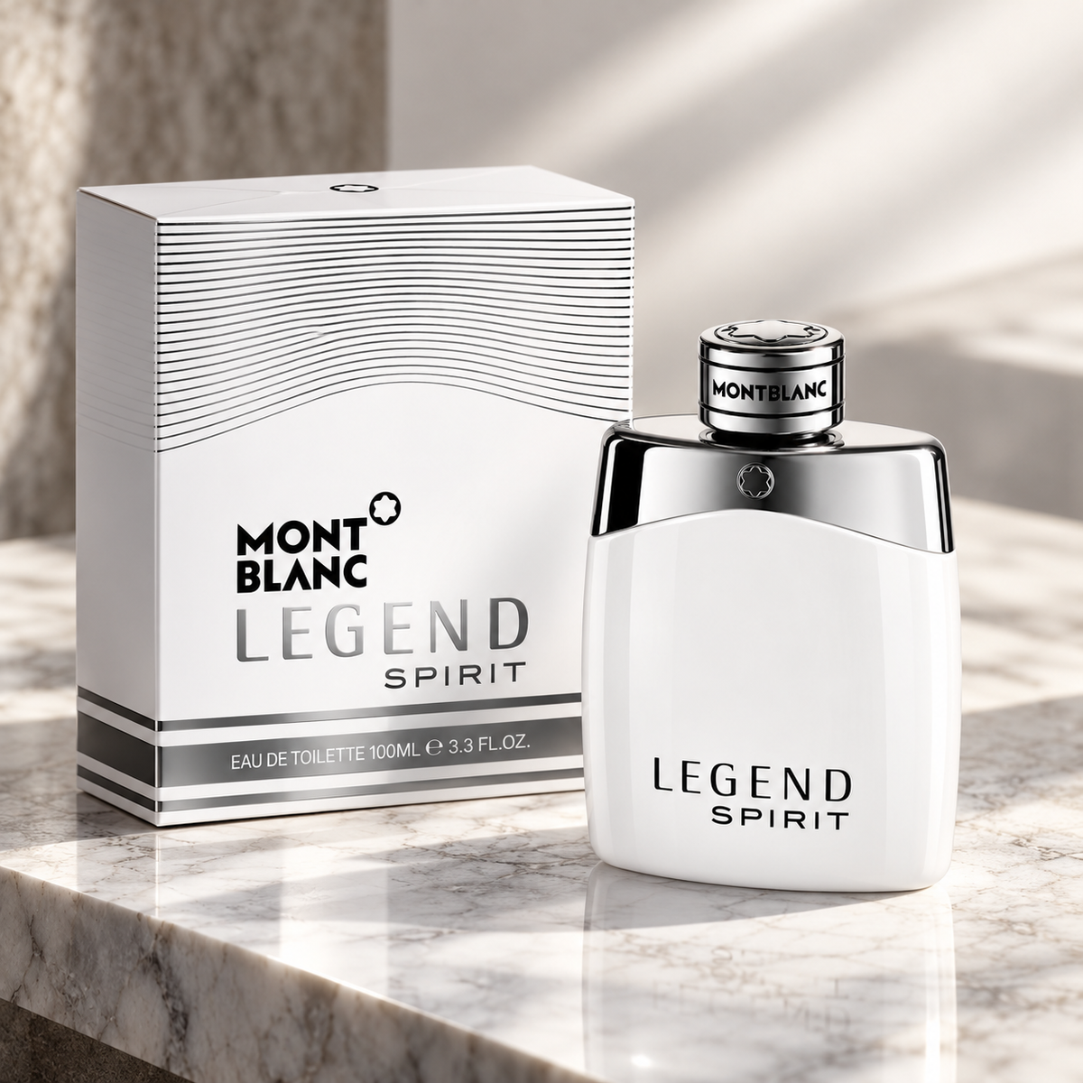 Mont Blanc Legend Spirit Eau de Toilette for Men 3.3 Ounce