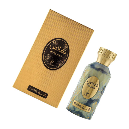 Khadlaj Nafais Sharq Eau de Parfum Spray for Unisex, 3.4 Ounce