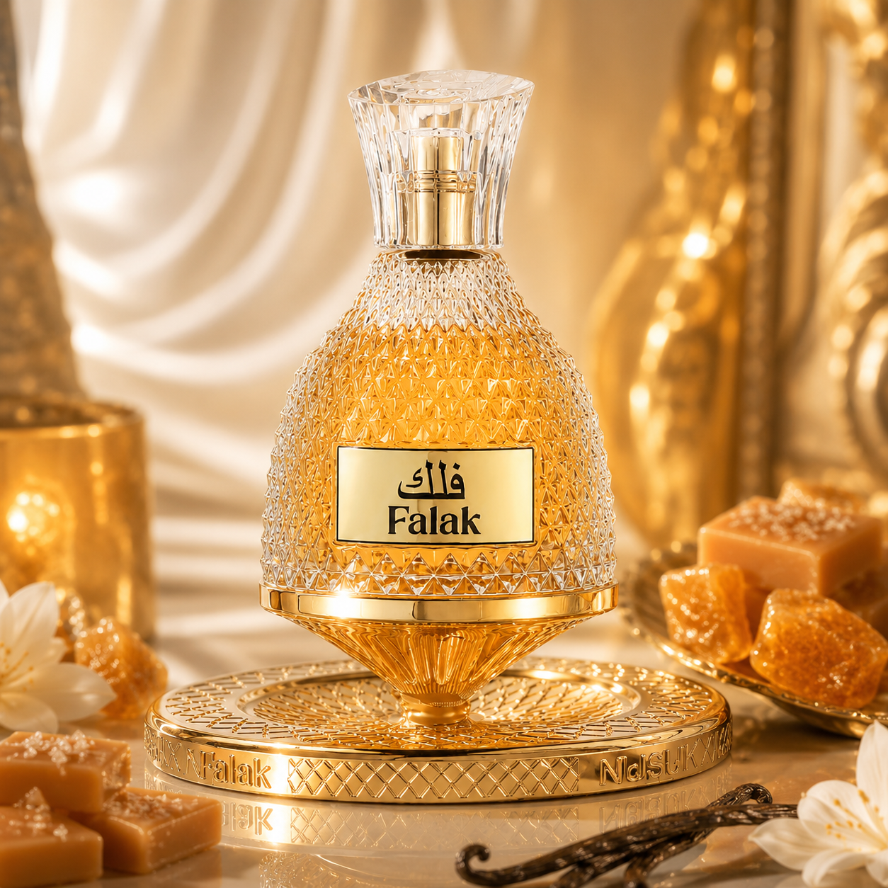 Nusuk Falak Eau de Parfum Spray for Unisex,3.4 Ounce