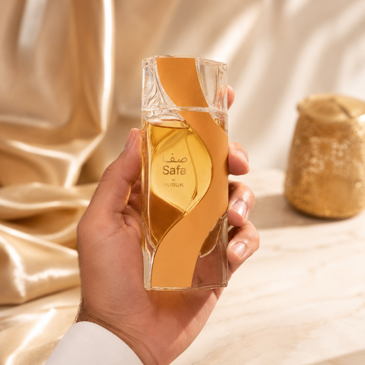 Nusuk Safa Eau de Parfum Spray for Unisex,3.4 Ounce
