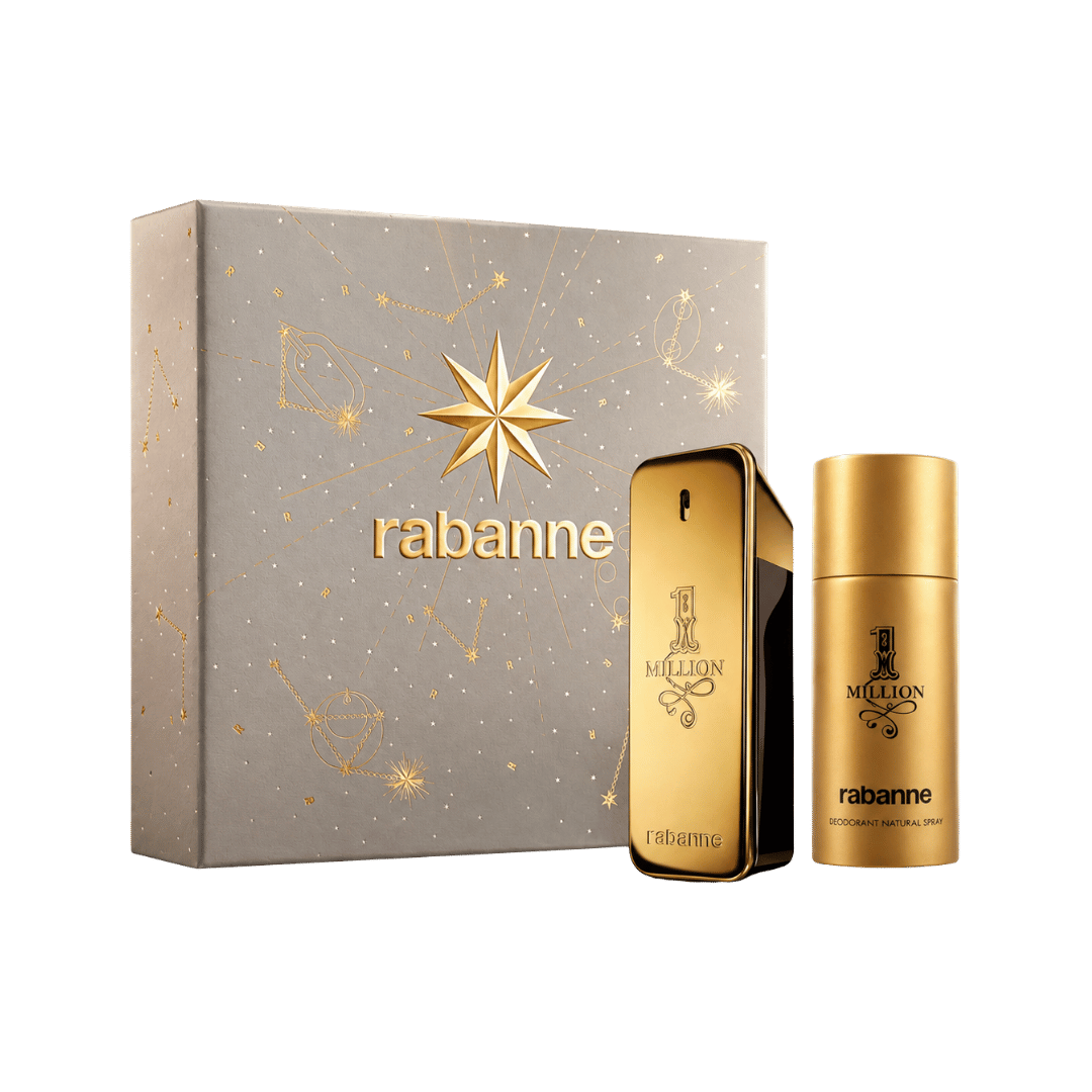 Paco Rabanne 1 Million 2-Piece Gift Set for Men (with Deodorant Spray)