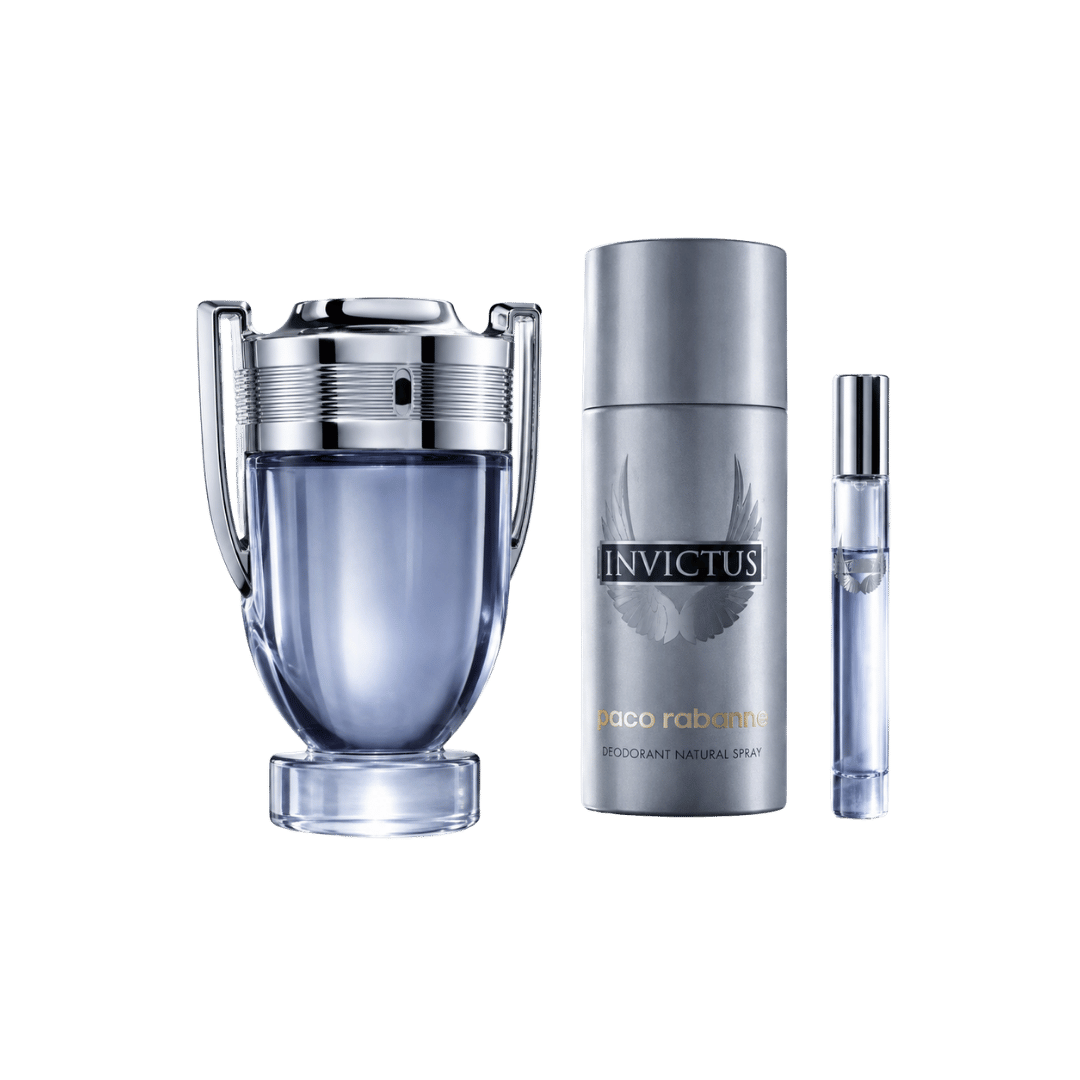 Paco Rabanne Invictus 3-Piece Gift Set for Men