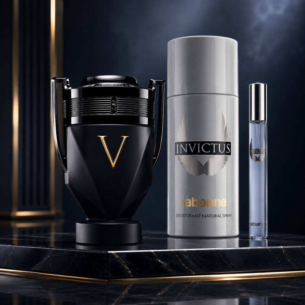 Paco Rabanne Invictus Victory Absolu 3-Piece Gift Set for Men