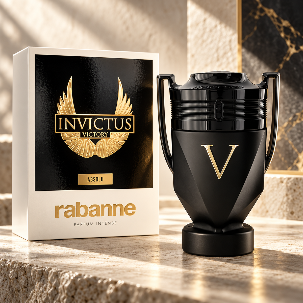 Paco Rabanne Invictus Victory Absolu Eau de Parfum for Men 3.4 Ounce