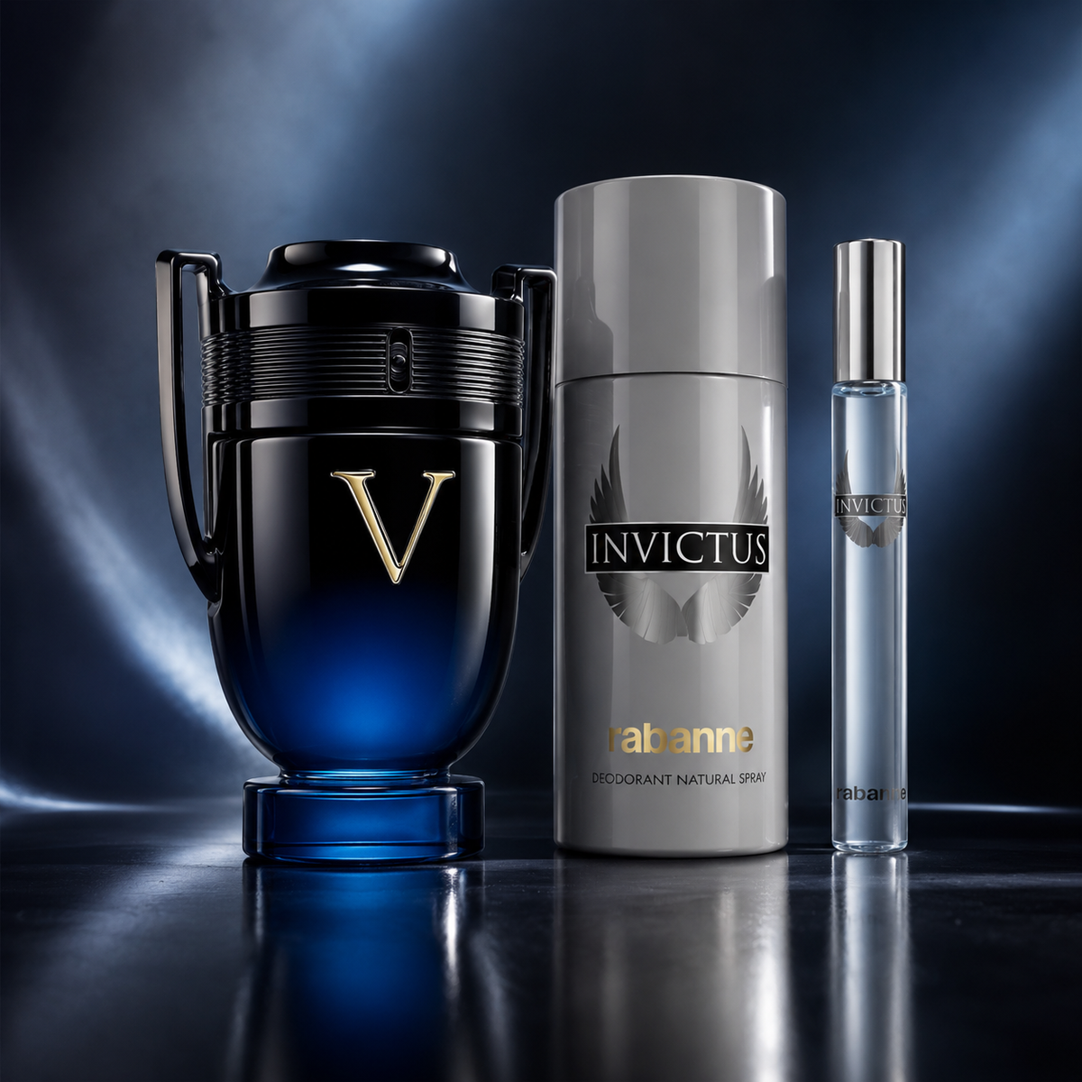 Paco Rabanne Invictus Victory Elixir 3-Piece Gift Set for Men
