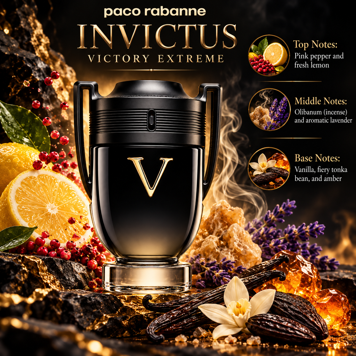 Paco Rabanne Invictus Victory Extreme Eau de Parfum for Men, image 5