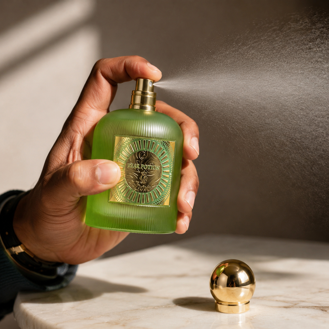 Paris Corner Emir Pear Potion fragrance notes with pear, apple, jasmine, caramel, raspberry and musk