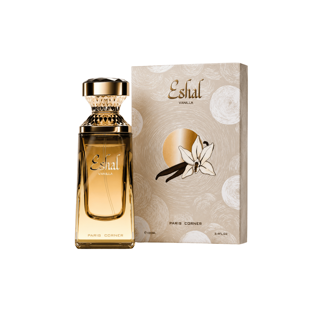 Paris Corner Eshal Vanilla Eau De Parfum Spray for Women, 3.4 Ounce