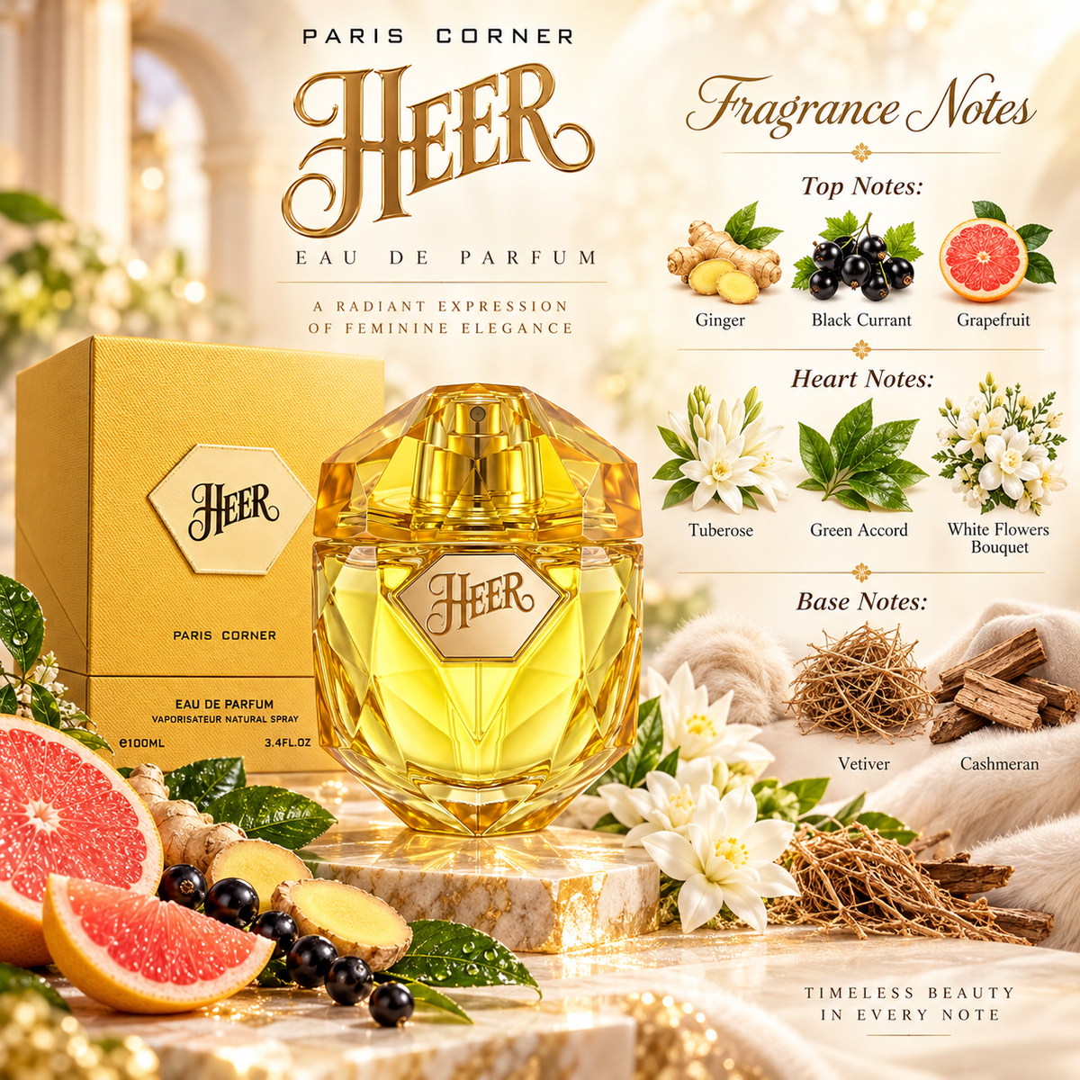 Paris Corner Heer Eau de Parfum for Women