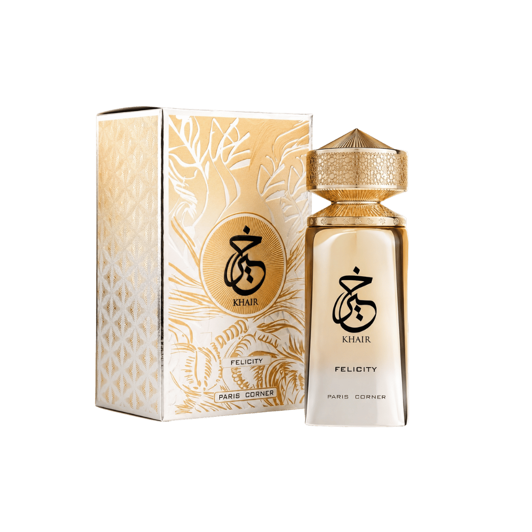 Paris Corner Khair Felicity Eau De Parfum Spray for Unisex, 3.4 Ounce