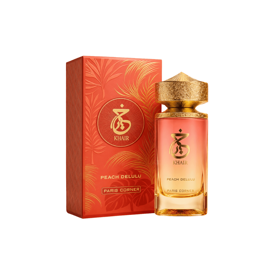 Paris Corner Khair Peach Delulu Eau de Parfum Spray for Women 3.4 Ounce