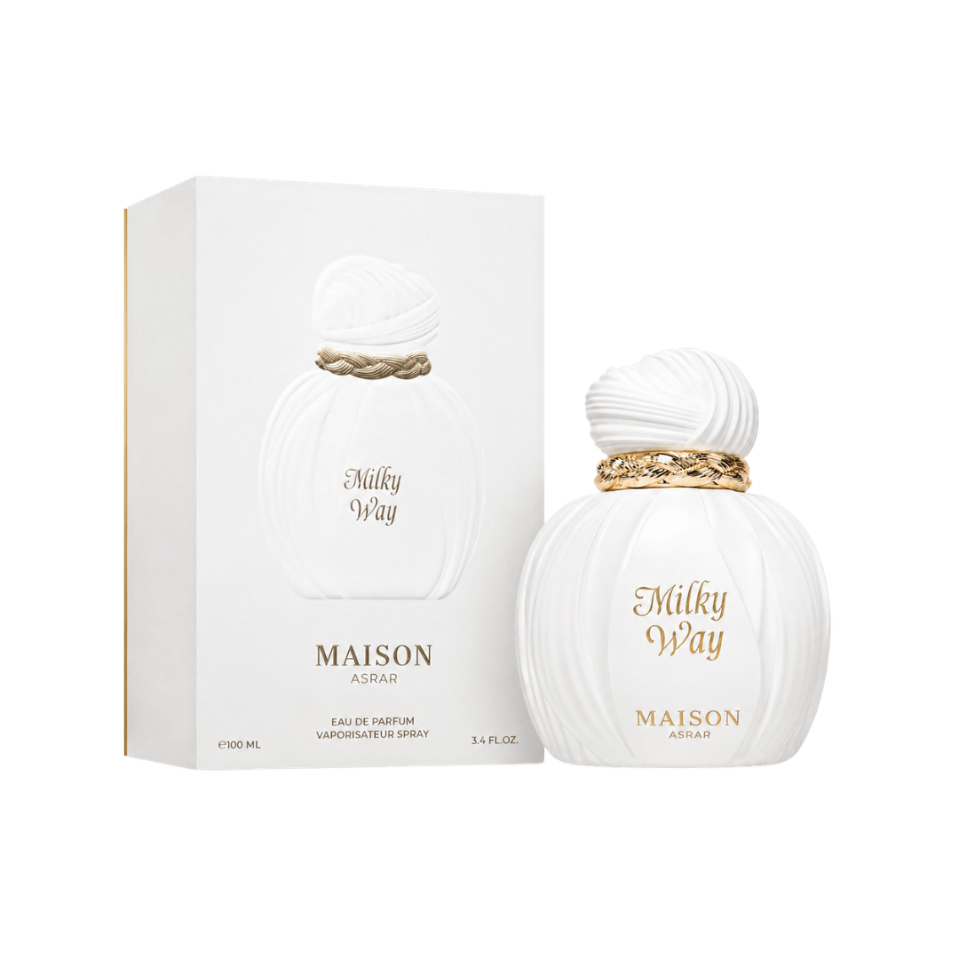 Paris Corner Maison Asrar Milky Way Eau De Parfum Spray For Unisex 3.4 Ounce