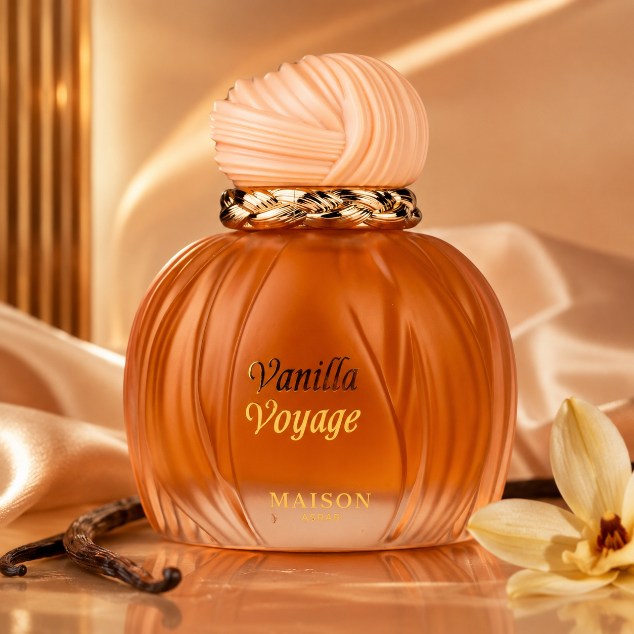 Paris Corner Maison Asrar Vanilla Voyage Eau De Parfum Spray For Unisex 3.4 Ounce