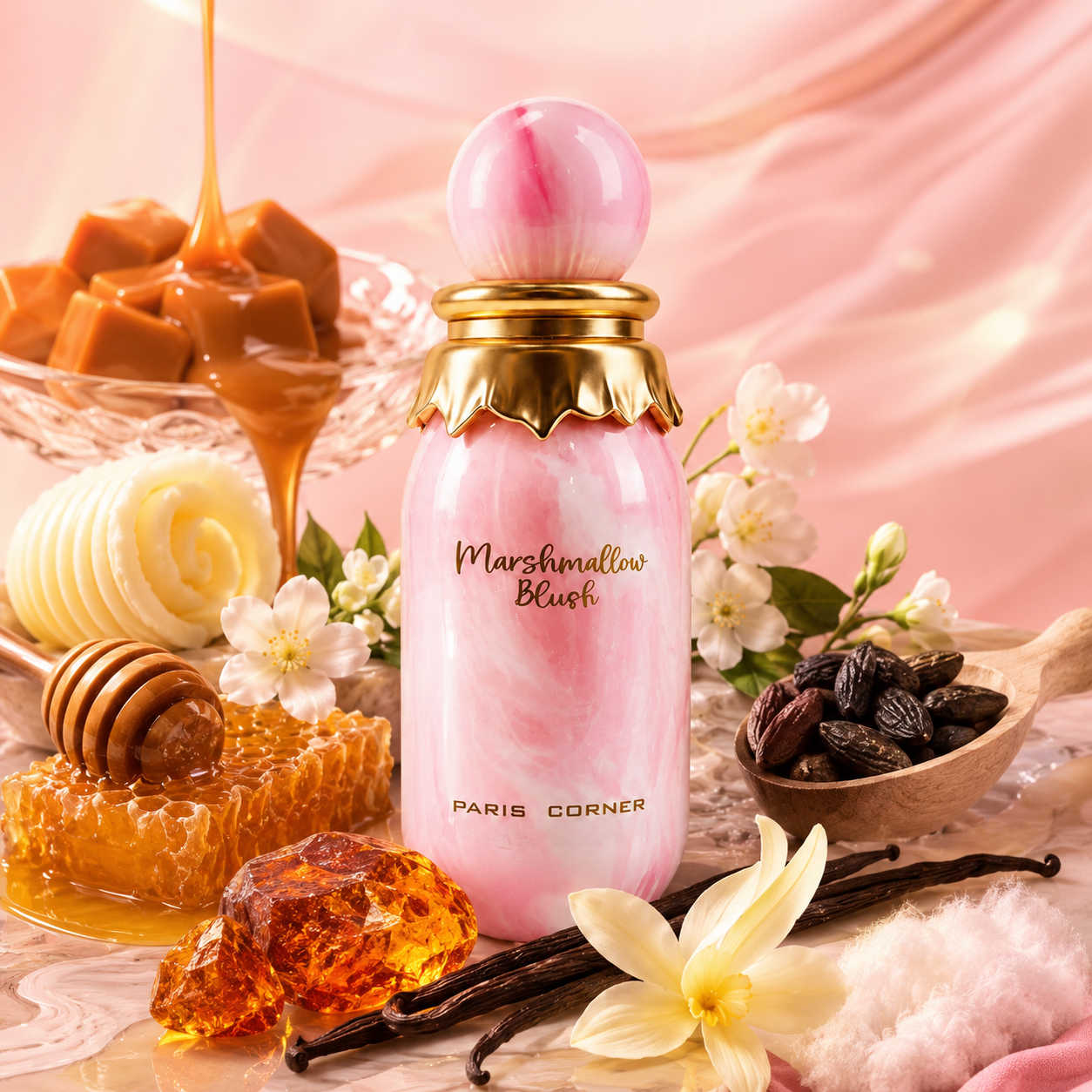 Paris Corner Marshmallow Blush Eau De Parfum Spray for Women, 3.4 Ounce