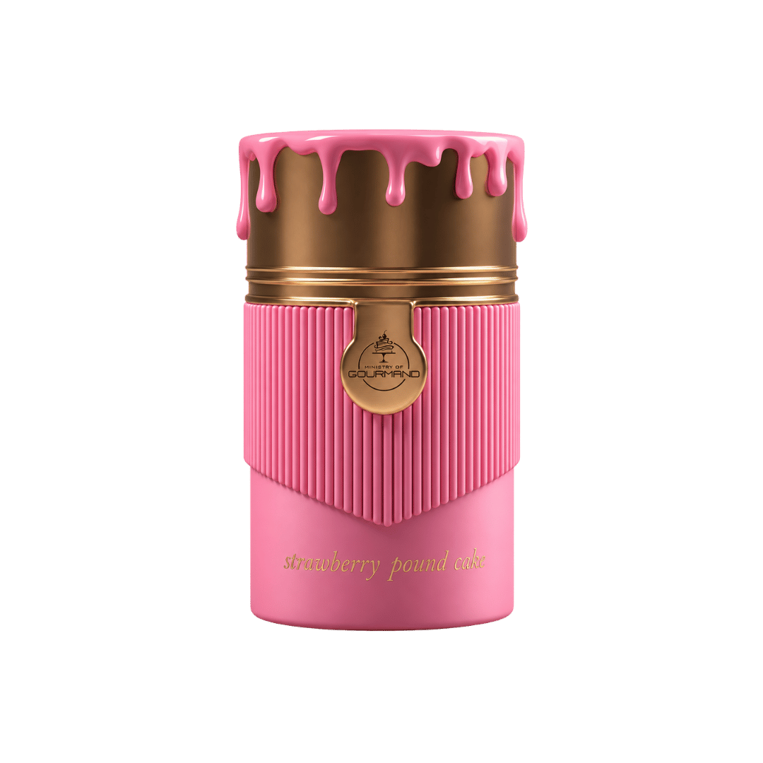 Paris Corner Ministry of Gourmand Strawberry Pound Cake Eau de Parfum for Women 3.4 Ounce