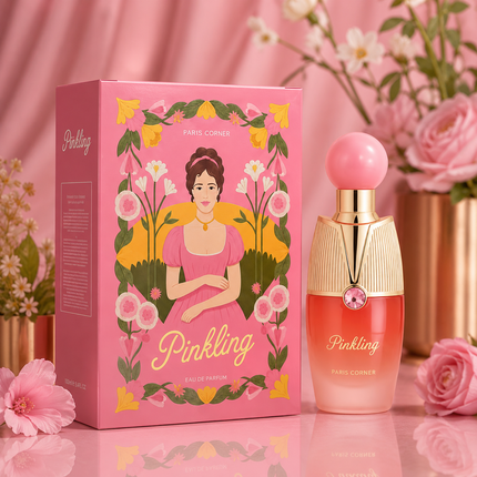 Paris Corner Pinkling for Unisex Eau De Parfum Spray, 3.4 Ounce