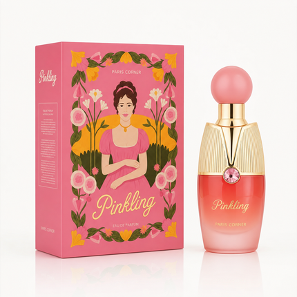 Paris Corner Pinkling for Unisex Eau De Parfum Spray, 3.4 Ounce