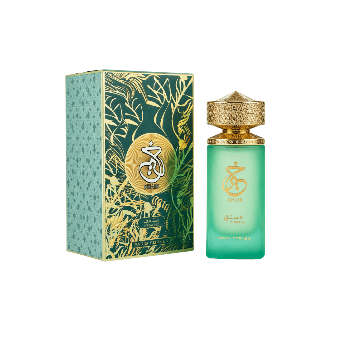 Paris Corner Pistachio Khair Eau De Parfum Spray for Unisex, 3.4 Ounce