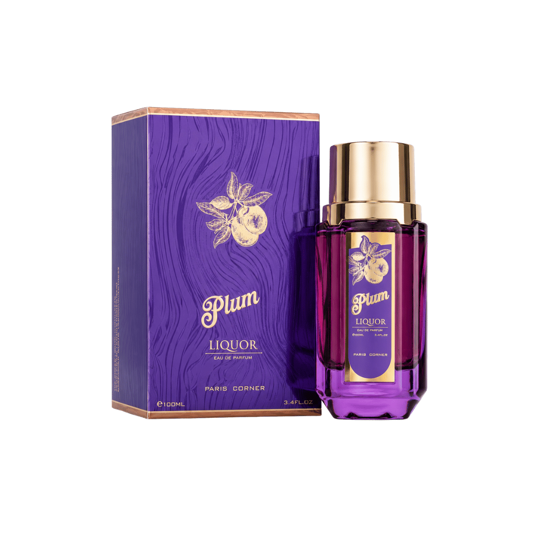 Paris Corner Plum Liquor Eau De Parfum Spray for Unisex, 3.4 Ounce