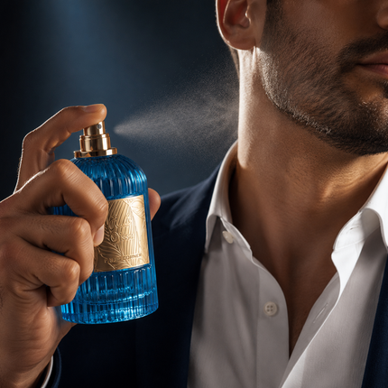 Paris Corner Qissa Blue Eau De Parfum Spray For Unisex, 3.4 Ounce