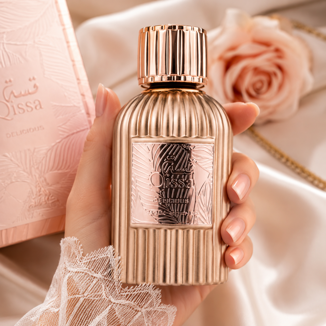 Paris Corner Qissa Delicious Eau De Parfum Spray For Women, 3.4 Ounce