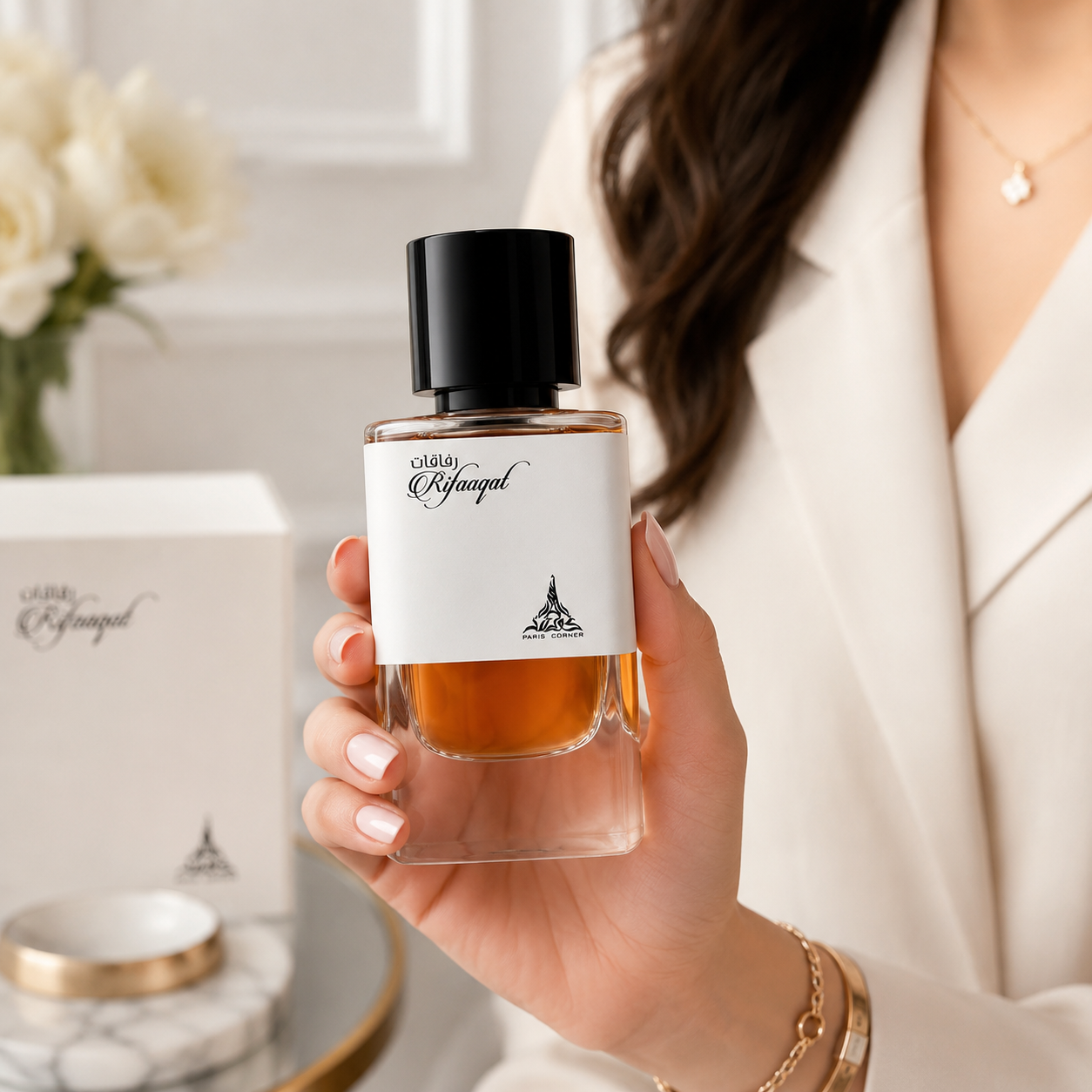 Paris Corner Rifaaqat Eau de Parfum Spray for Unisex 2.87 Ounce