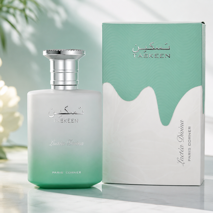 Paris Corner Taskeen Lactea Divina Eau De Parfum Spray For Unisex, 3.4 Ounce