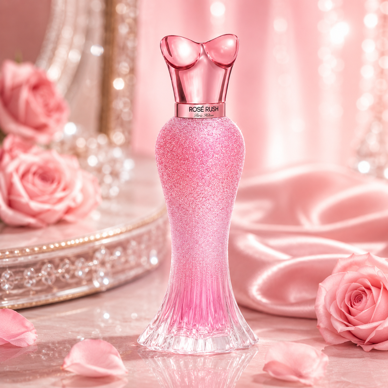 Paris Hilton Rose Rush Eau de Parfum for Women 3.4 Ounce