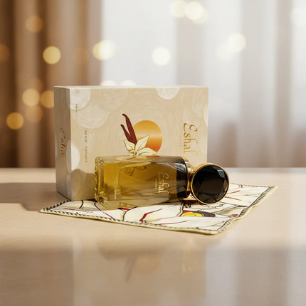 Paris Corner Eshal Vanilla Eau De Parfum Spray for Women, 3.4 Ounce