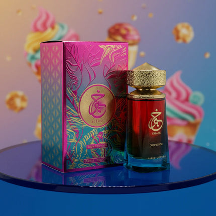 Paris Corner Khair Confection Eau De Parfum Spray for Unisex, 3.4 Ounce