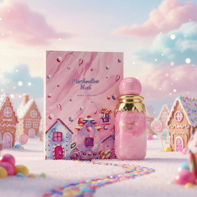 Paris Corner Marshmallow Blush Eau De Parfum Spray for Women, 3.4 Ounce