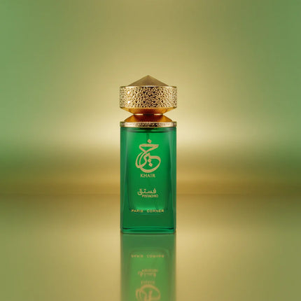 Paris Corner Pistachio Khair Eau De Parfum Spray for Unisex, 3.4 Ounce