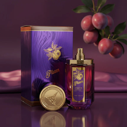 Paris Corner Plum Liquor Eau De Parfum Spray for Unisex, 3.4 Ounce