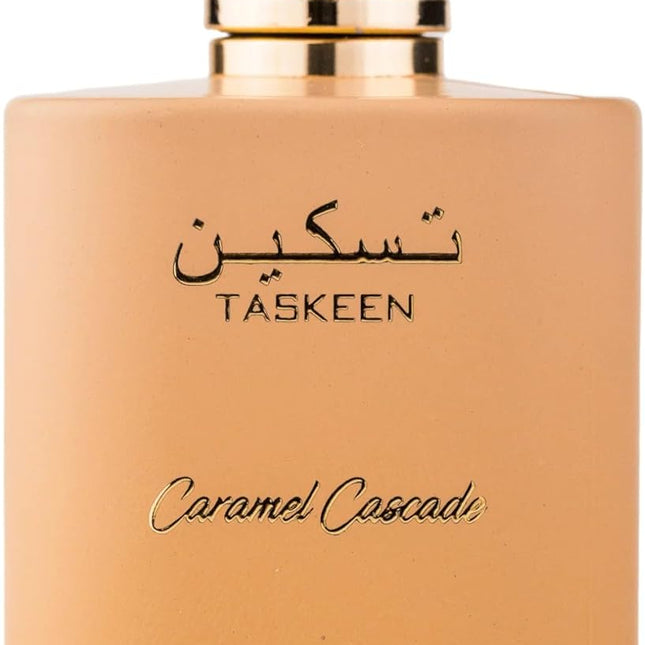 Paris Corner Taskeen Caramel Cascade for Unisex Eau De Parfum Spray, 3.4 Ounce