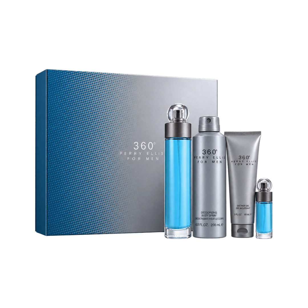 Perry Ellis 360 4-Piece Gift Set for Men