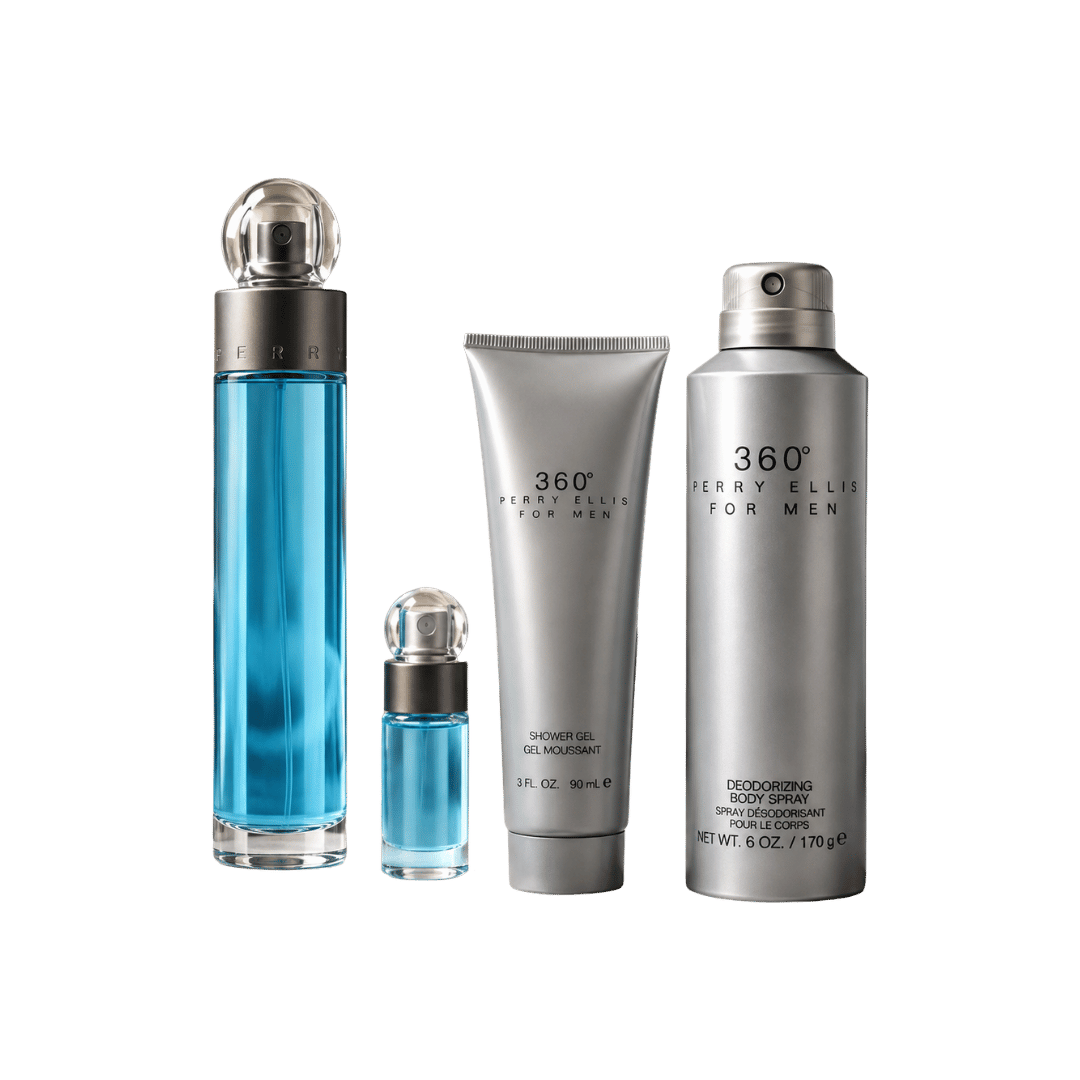 Perry Ellis 360 4-Piece Gift Set for Men