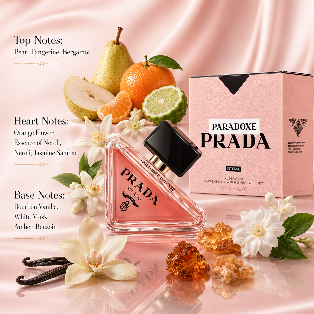 Prada Paradoxe Intense Eau de Parfum for Women 3.0 Ounce