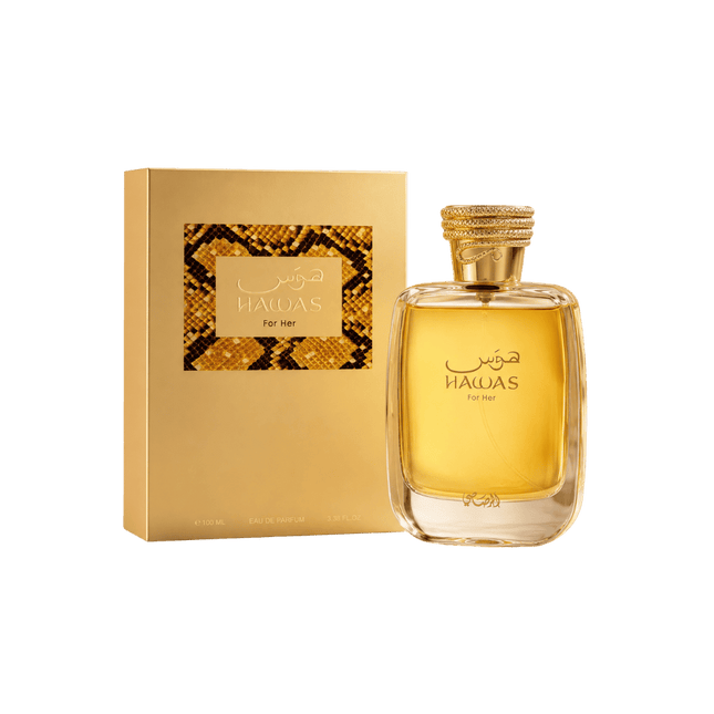 RASASI Hawas Eau de Parfum Spray For Her 3.4 Ounce