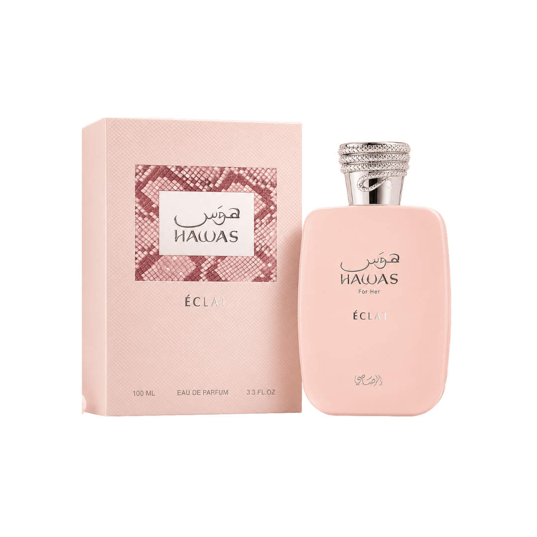 RASASI Hawas Eclat for Women Eau de Parfum Spray, 3.4 Ounce